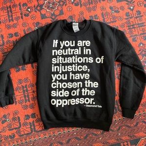 Custom inspirational crewneck sweatshirt